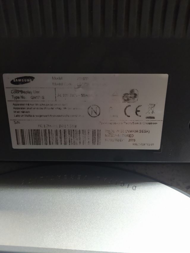 monitor Samsung y tdt