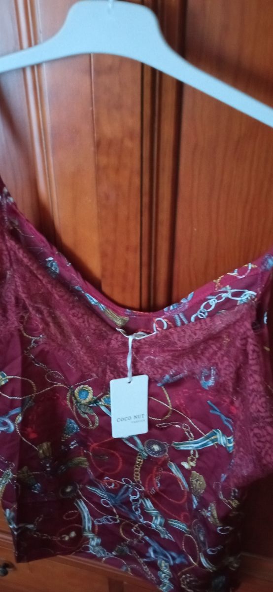 Top crop estampado para chica de CocoNut.