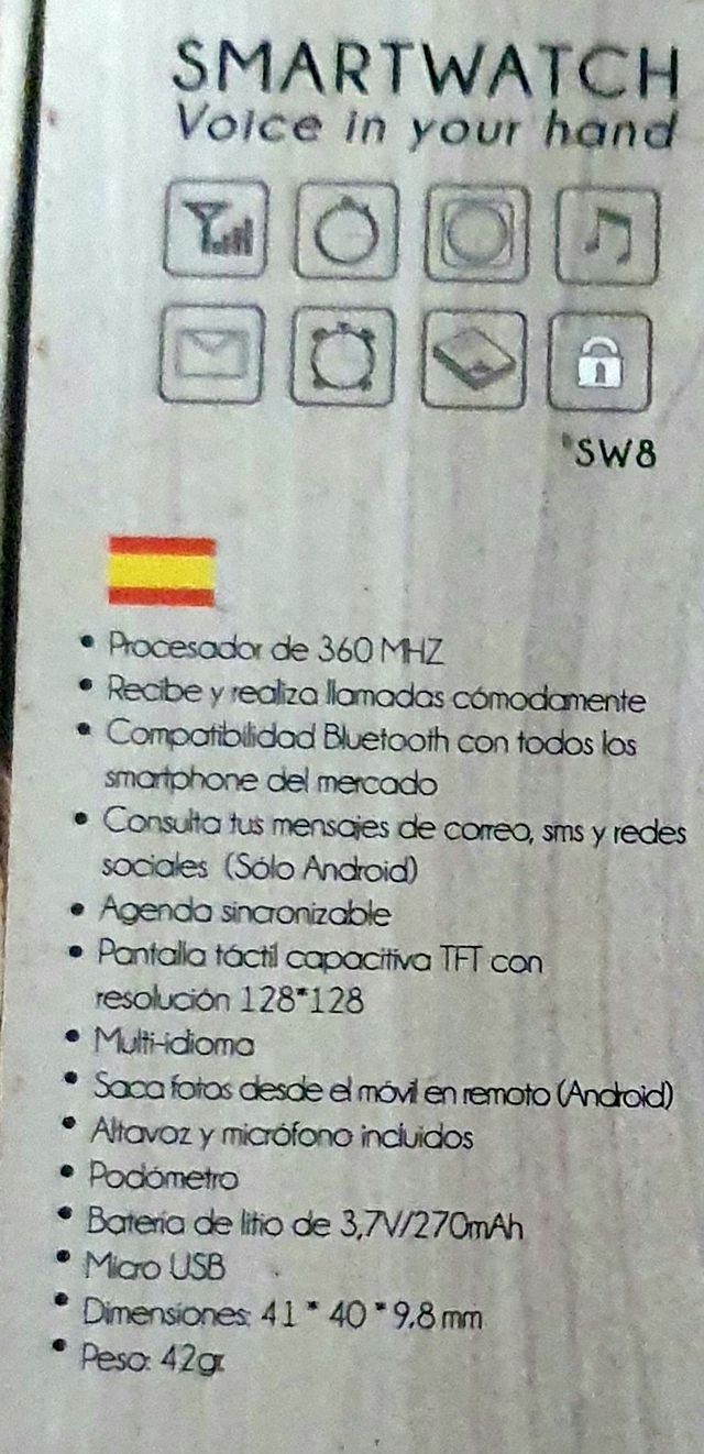 ✅RELOJ SMARTWATCH.