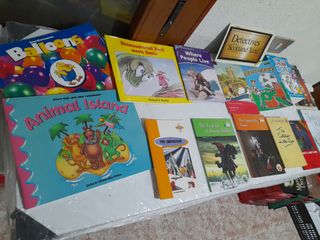libros en ingles varios niveles y diccionarios