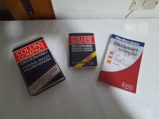 libros en ingles varios niveles y diccionarios