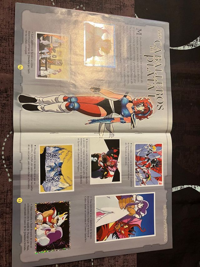 Álbum completo Los Caballeros del Zodiaco año 2006