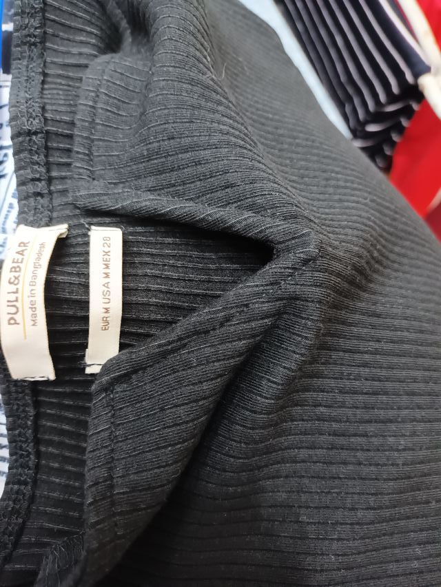 Vestido Negro Pull&Bear M