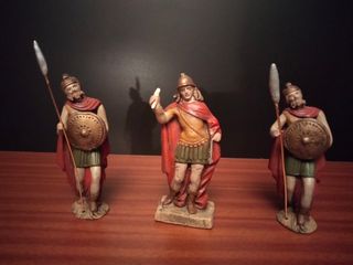 figuras Belén soldados romanos 10 cm