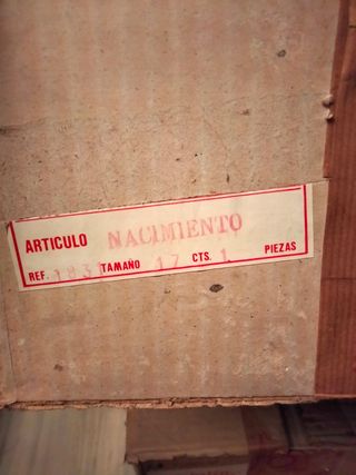 figuras Belén nacimiento ortigas 17 cm