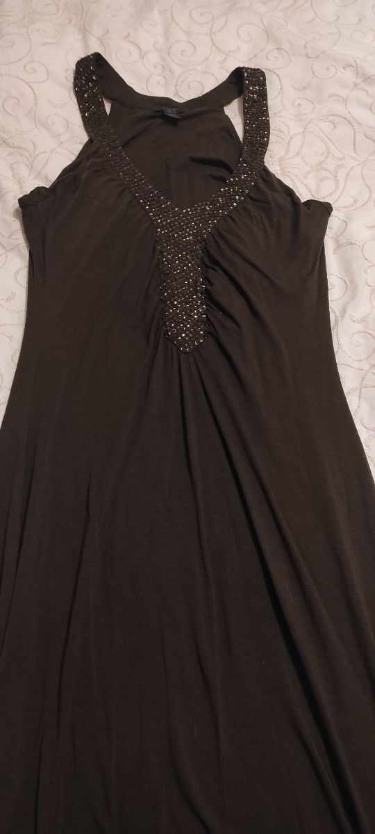 Traje Zara caqui talla M