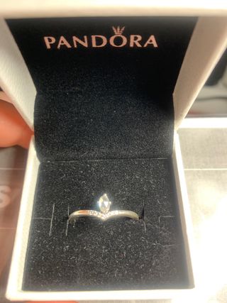 Anillo de pandora talla 58 equivale a 18cm