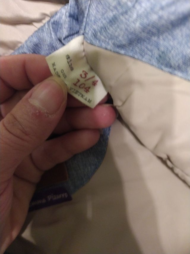 chaleco niña zara girls talla 3-4 años