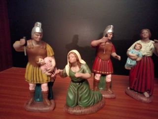 figuras Belén degollación 12 cm