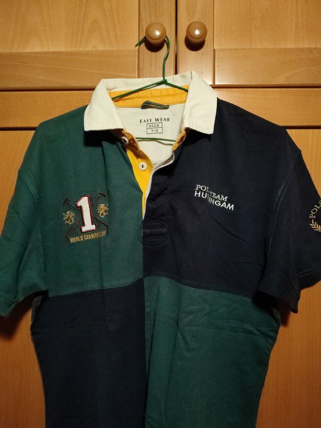 Polo tipo rugby