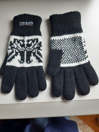 Guantes lana