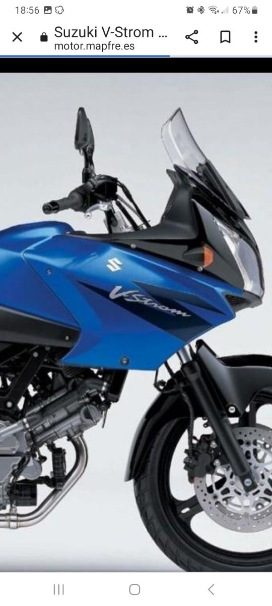 Coperchio laterale Suzuki Vstrom