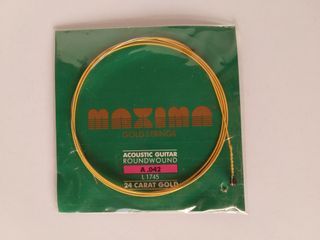 Cuerdas para Guitarra Acustica - Maxima Gold