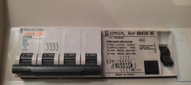 caja cuadro automaticos