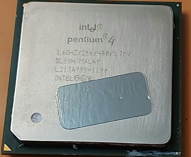 microprocesadores Intel Pentium 4 cpu 1.6ghz