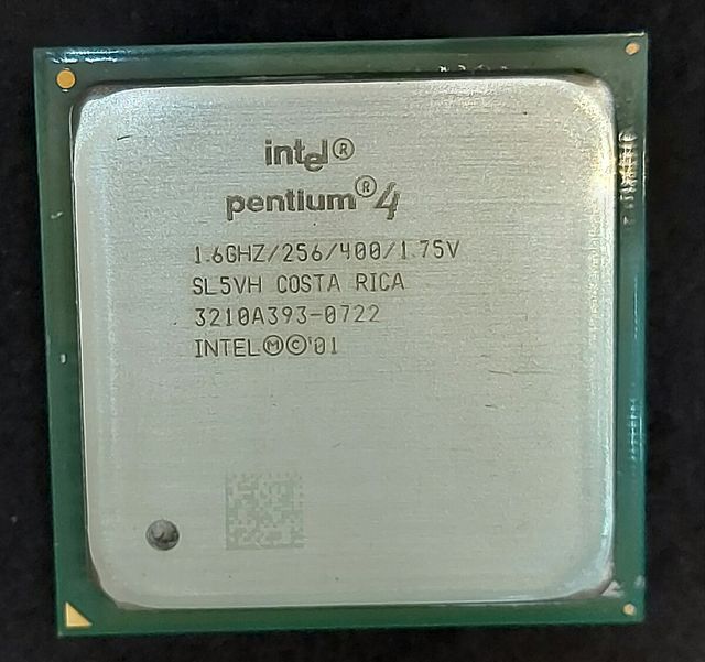 microprocesadores Intel Pentium 4 cpu 1.6ghz