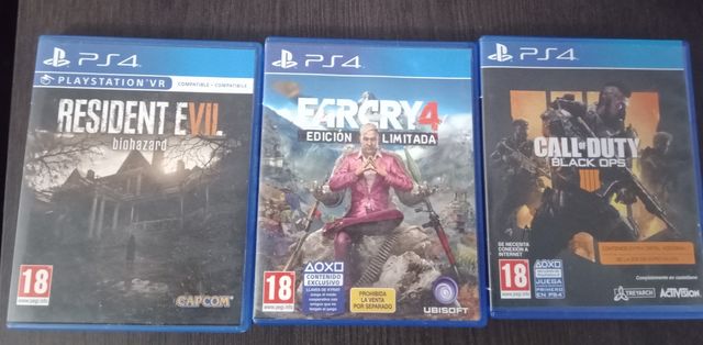 Lote de Juegos PS4