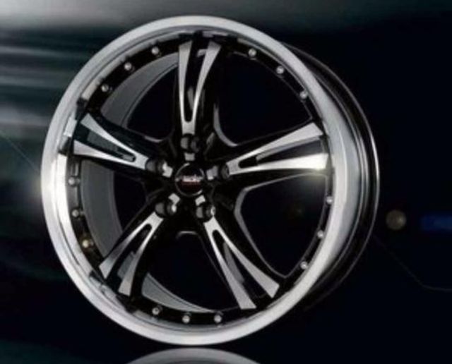 Llantas Simoni Racing SR2 negra palo pulido 17