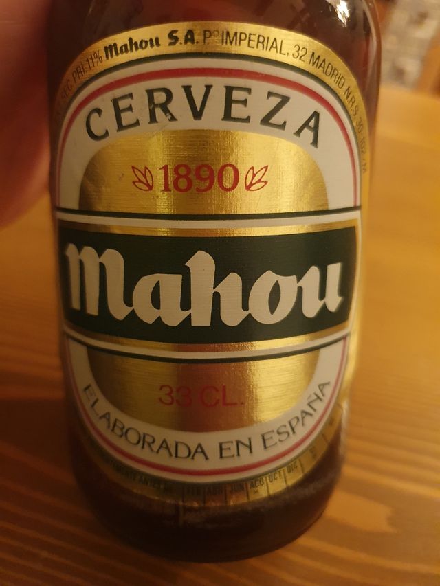 tercio mahou antiguo sin abrir