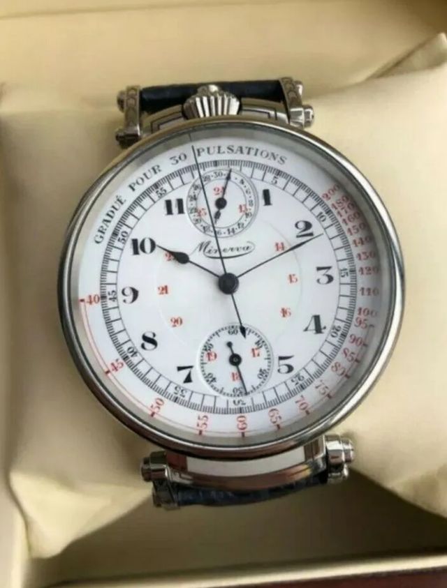 reloj Minerva de 1920 de 47 mm