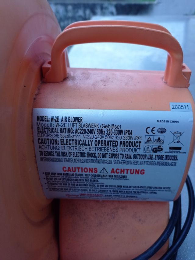 motor castillo hinchable