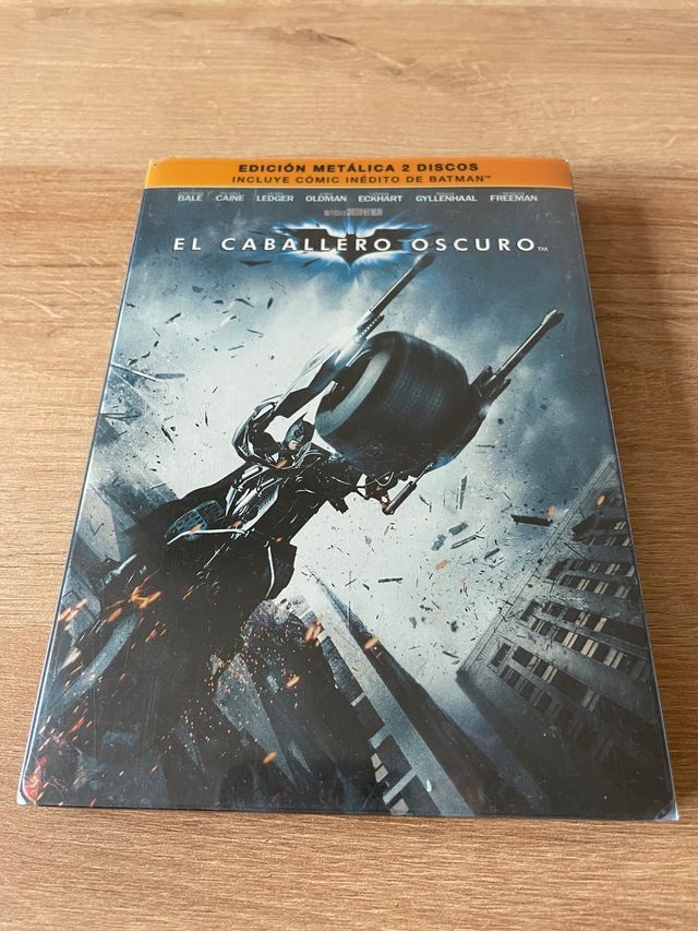 El Caballero Oscuro DVD (edición metálica)