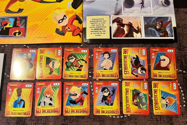 Álbum Completo Los Increíbles