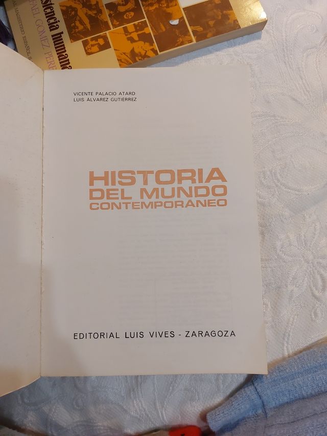 Historia del mundo contemporáneo