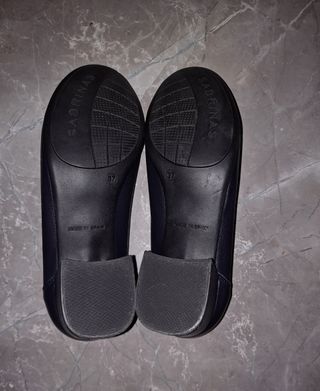zapatos mujer, Sabrinas, color azul,  número 37