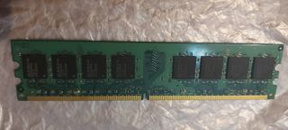 6 memorias 1gb DDR2 pc2-5300