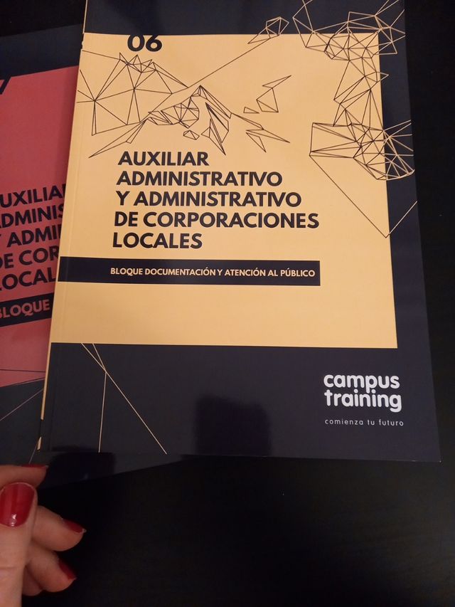 Libros opos. aux. adm. corporaciones locales o Est