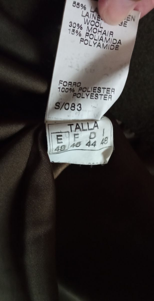 abrigo muy elegante.