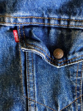 Cazadora vaquera Levi's borrego 
