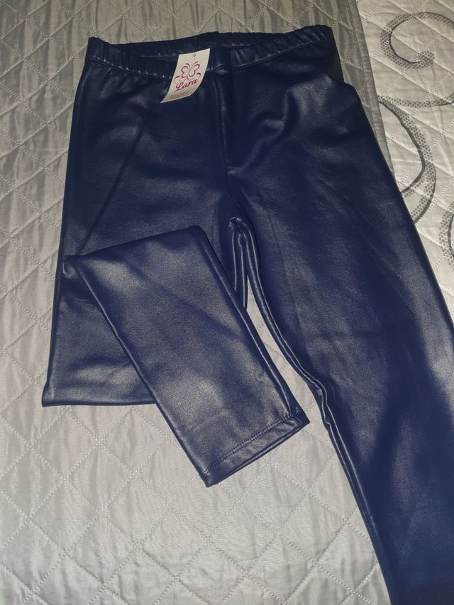 leguins de polipiel de pelo por dentro