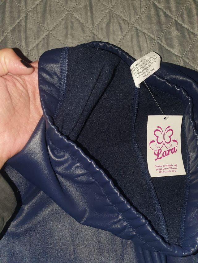 leguins de polipiel de pelo por dentro