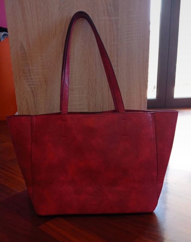 borsa a spalla Borgogna