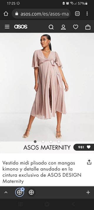 vestido premama bodas y comuniones