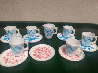 juego cafe plástico año 60
