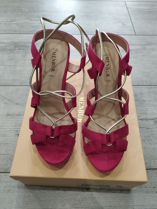 Sandalia fucsia Membur
