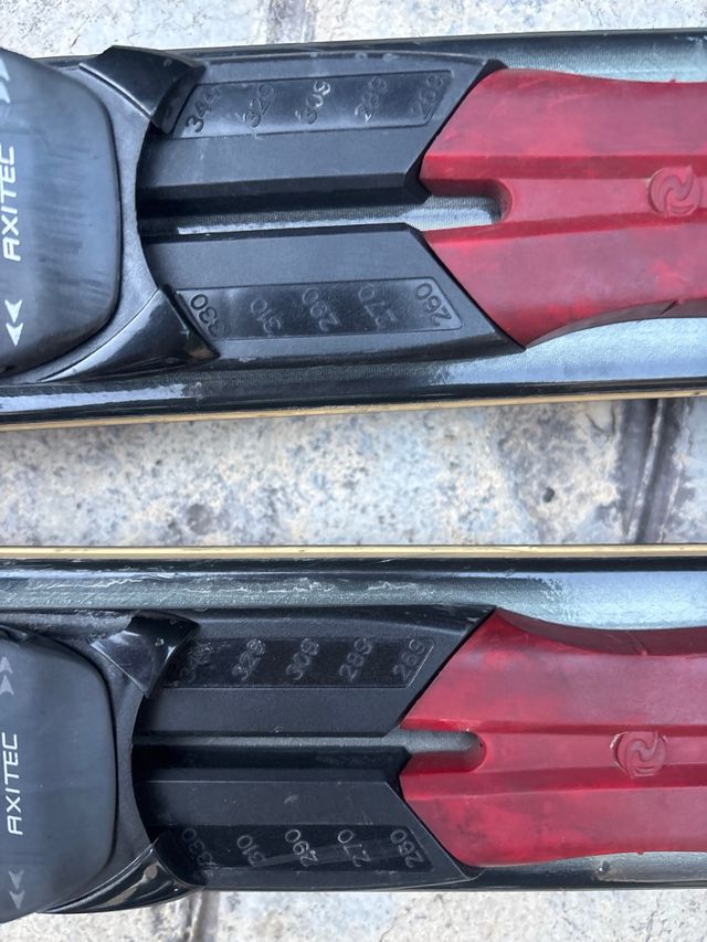 Esquis +palos, marca Rossignol, largo esquis 176cm