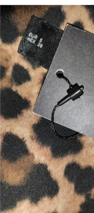 Traje de pantalón estampado leopardo S