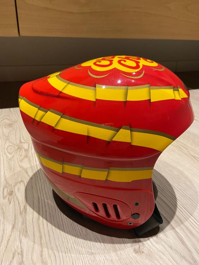 Casco para esquiar, marca chupa chups, talla 56