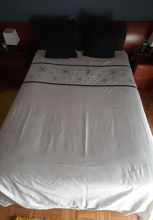 relleno nórdico + funda reversible cama 1.50