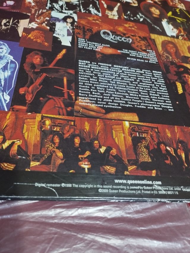 QUEEN Queen 1973 LP vinilo