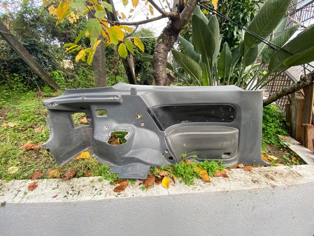 Juego de plásticos interior en gris honda civic Eg