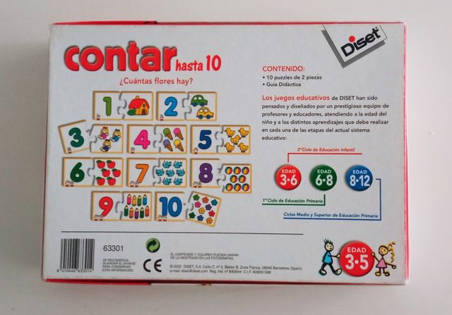 Juego contar hasta 10