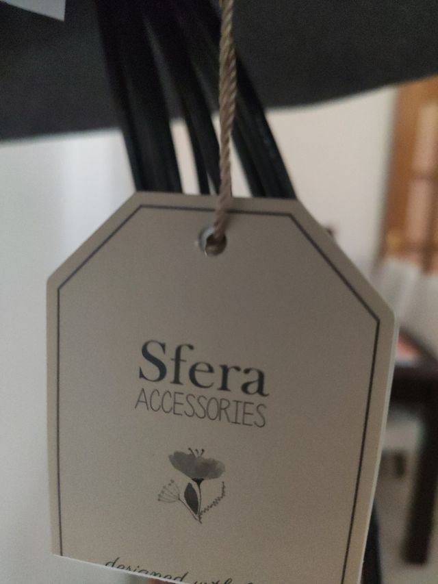 Sombrero terciopelo gris oscuro a estrenar