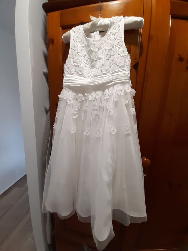 vestido de fiesta para niña.