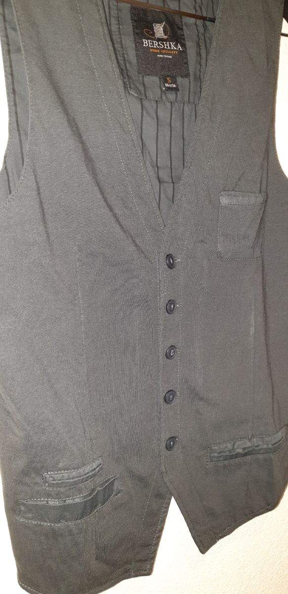 Chaleco de vestir Bershka