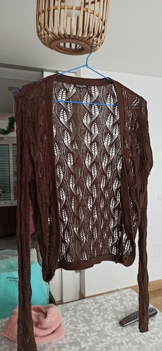 Rebeca mujer lana ganchillo